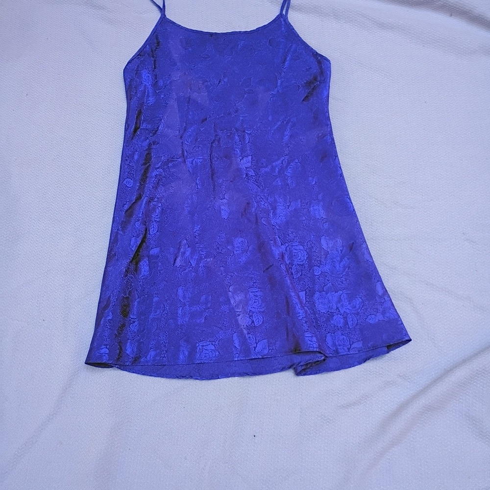Inner Most Purple Floral Babydoll Sleepwear Gown Chemise Small